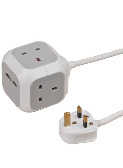 Buy Brennenstuhl ALEA-Power USB-Charger Socket block 3-way, 3m in UAE