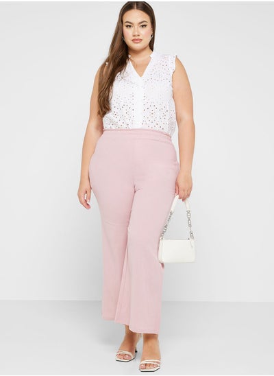 Buy High Waist Flared Pants in UAE