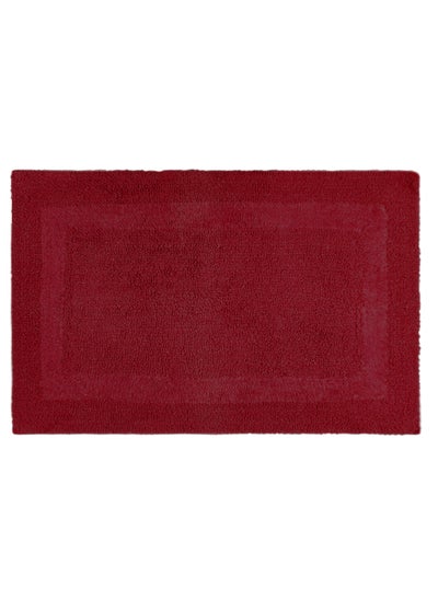 Buy Raymond Home Single  Bath Mat - Luxurious, Ultra-Absorbent Bathroom Mat with Non-Slip Backing Color Marron - (40 * 60 CM) in UAE