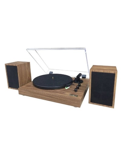 Buy Mji H-100 Turntable Wood in UAE