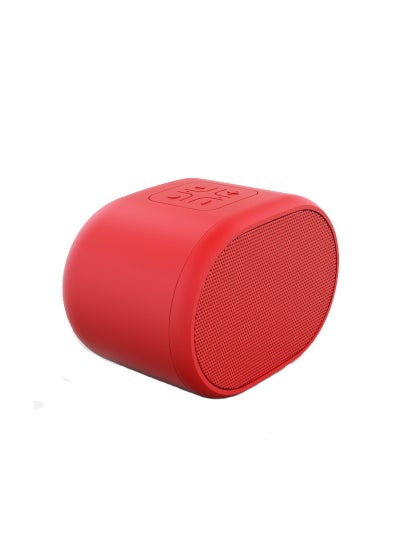 اشتري B62 New TWS Wireless Bluetooth Speaker Mini Subwoofer Classic Red في الامارات