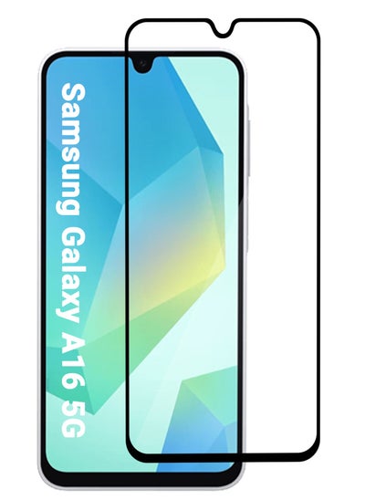 اشتري (for Galaxy A16 5G )Premium Tempered Glass Screen Protector with Scratch-Resistant, HD Clarity, and Easy Installation في الامارات