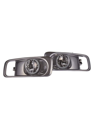 اشتري Pack of 2 HD093 Dlaa Fog Lamp Suitable for Civic 1999 with wires & switch في الامارات