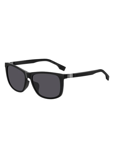 اشتري Men's UV Protection Rectangular Sunglasses - Boss 1617/F/S Black Millimeter - Lens Size: 59 Mm في السعودية