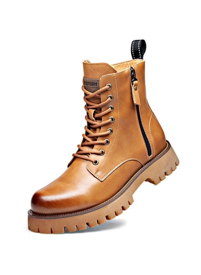 اشتري New Fashion Men's Martin Boots في الامارات