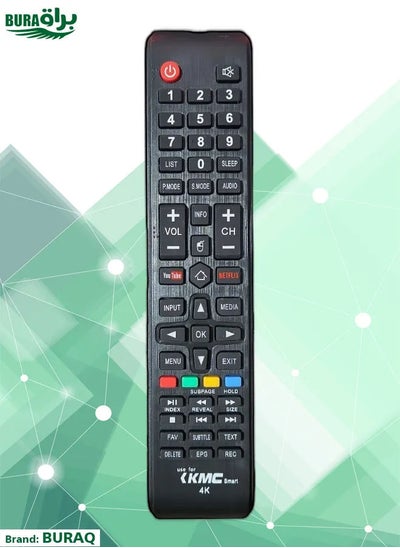 اشتري KMC Smart TV LCD LED Remote |جهاز التحكم عن بعد الاستبدال لـ KMC Smart TV LED في السعودية