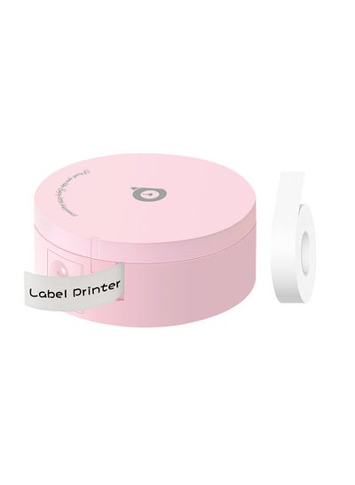 اشتري L1 Mini Pocket BT Label Maker Sticker Inkless Portable Thermal Label Printer with 1 Roll White Paper Tape Compatible with iOS Android Smartphone في السعودية