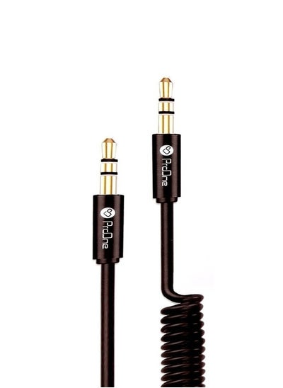 Buy ProOne 3.5mm Audio Cable Aux Cable 1M Braided Male to Male Stereo Auxiliary Aux Jack Compatible for iPhone, iPad, Samsung Smartphones, Tablets Car Home Stereos, Beats Bose Sony Speaker in UAE