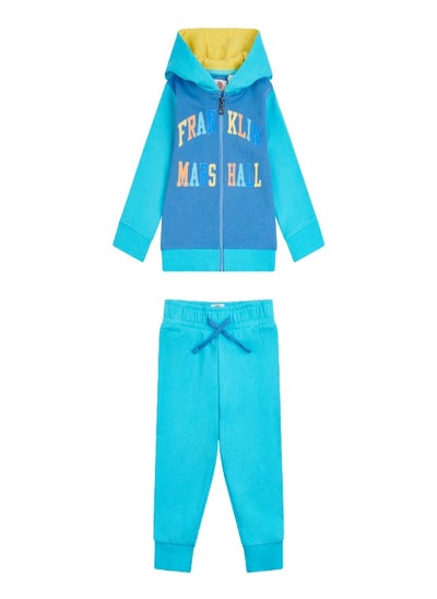 اشتري Franklin and Marshall Boys Baby and Toddler Arch Zip Hoodie and Joggers Set في السعودية