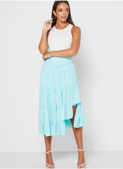 Buy Asymmetrical Tiered Skirt in Saudi Arabia