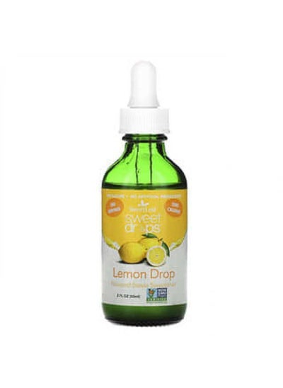 اشتري Wisdom Natural, SweetLeaf, Sweet Drops Stevia Sweetener, Lemon Drop, 2 fl oz (60 ml) في الامارات