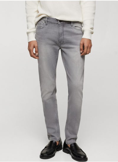 اشتري Skinny Fit Light Wash Jeans في الامارات