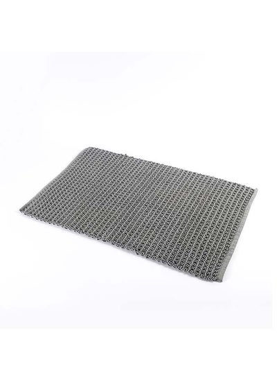 اشتري Spa Waffle Reversible Bathmat, Grey – 2150 GSM, 50x80 cm في الامارات