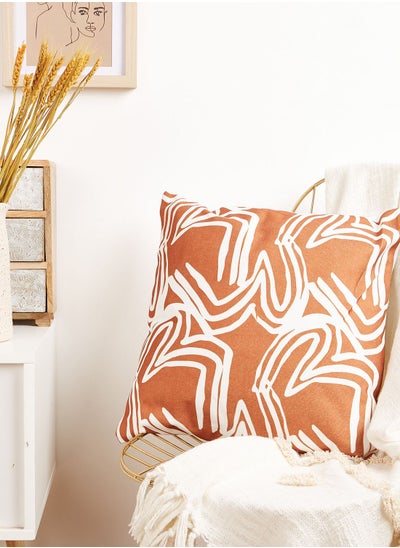 Buy Printed Cushion With Insert 45X45Cm in Saudi Arabia