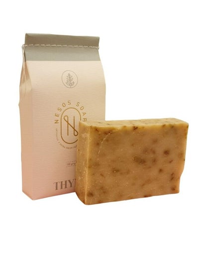 Buy Thyme Natural Soap – Turkish Made - Natural Handmade and Artisanal Virgin Olive Oil 100g in UAE