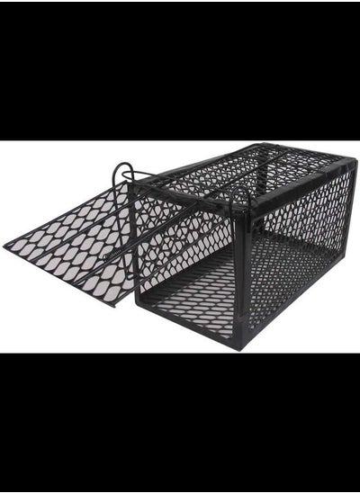 Buy Rat Mouse Cage Trap Snap Trap- Set Cage Medium Size Black color in UAE