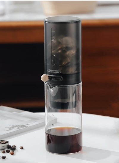 Buy 450ml Cold Brew Ice Coffee Maker, Ice Coffee Smooth Dripper, Slow Cold Drip Iced Coffee Concentrate Brewer with Adjustable Water Flow in Saudi Arabia