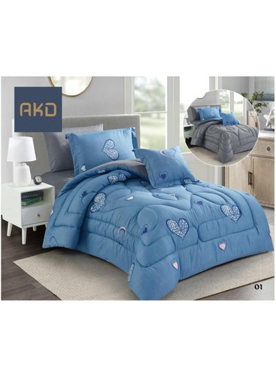 Buy Quilt set, one and a half, consisting of five pieces, two sides, drawings in Saudi Arabia