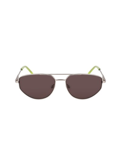 اشتري FULL RIM METAL AVIATOR DKNY SUN DK117S  5715 (040) SATIN SILVER في الامارات