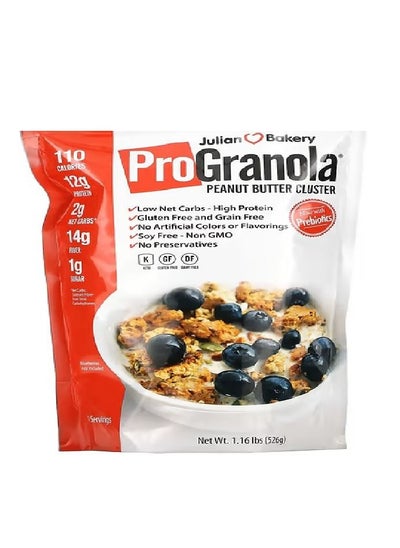 Buy Pro Granola Peanut Butter Cluster 1.16 lbs (526 g) in UAE