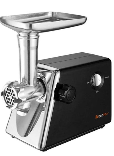 Buy Koolen Meat Grinder 1400 W Black in Saudi Arabia