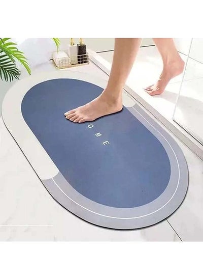 اشتري Status Contract Ultra-Absorbent Bathroom Mat: Non-Slip, Quick-Dry Floor Mat For Home And Office Use - Soft Cushioned Carpet, Dirt Barrier (40X60Cm) في الامارات