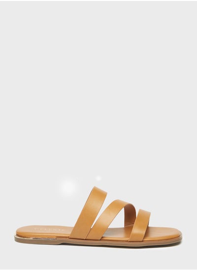 اشتري Multi Strap Flat Sandals في الامارات