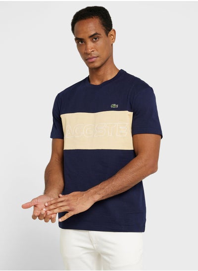 Buy Logo Crew Neck T-Shirt in Saudi Arabia