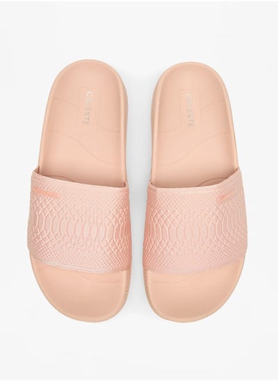 اشتري Womens Textured Slides في الامارات