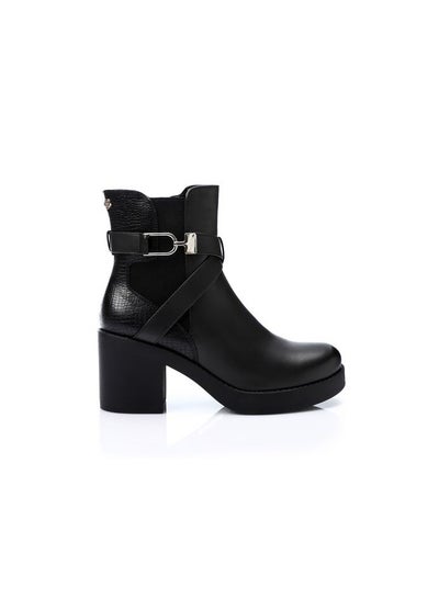 Buy Cross strapped ankle boots in Egypt