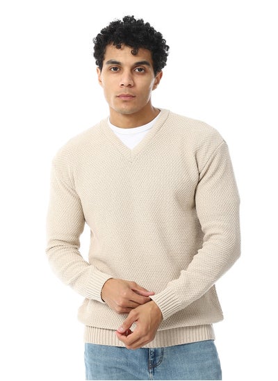 Buy Wool Mens Pullover With V Neck in Egypt