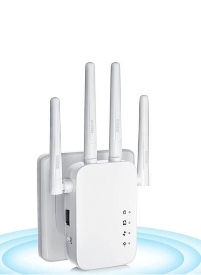 Buy WiFi Extender, 300Mbps WiFi Range Extender, Plug And Play、 Up to 10000 Square Feet Of WiFi Range Extender, New WiFi Extender Signal Enhancer For Homes in Saudi Arabia