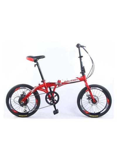 Buy Raleigh 20 Inch Carbon Steel Foldable City Bike and Custom 7-Speed Foldable Bike in UAE