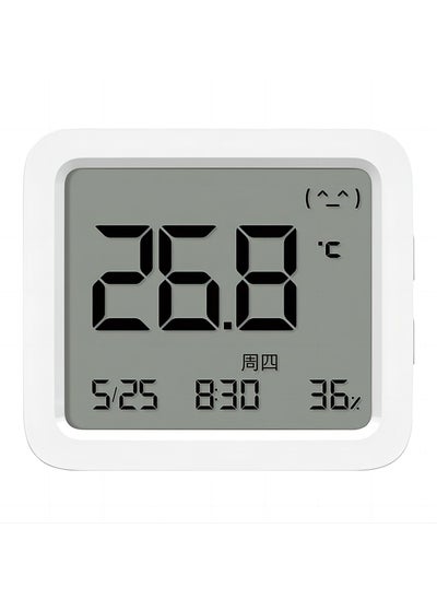 Buy Mijia Bluetooth Thermometer 3,Wireless Smart Electric Digital Hygrometer Temperature and Humidity 3 Work with Mijia APP in UAE