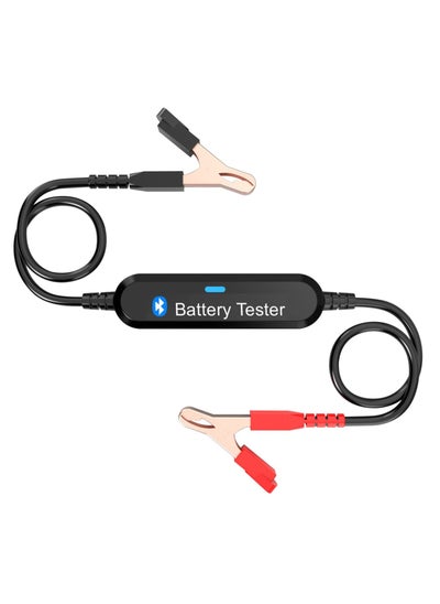 اشتري Car Battery Tester, 6V 12V Car BT Battery Tester Battery Load Tester Internal Resistance Tester Analyzer for Car Motorcycle Lawn Mower Steamship في الامارات