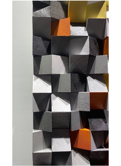 Buy Wood Mosaic Wall Decor By Woodeometry in Egypt