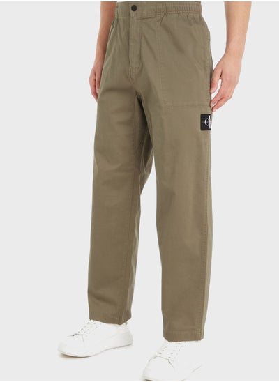 Buy Logo Badge Pants in Saudi Arabia