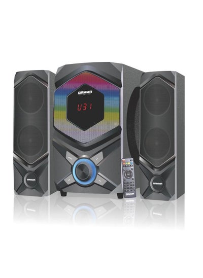 Buy Computer Multimedia Speaker 2.1 GT-6610  - Black in Egypt