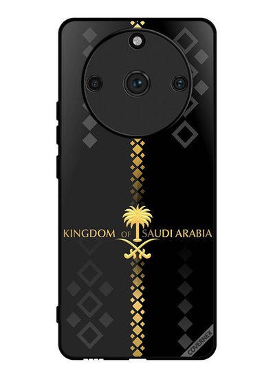 اشتري Protective Case Cover For Realme 11 Pro Plus Kingdom Of Saudi Arabia Pattern في السعودية