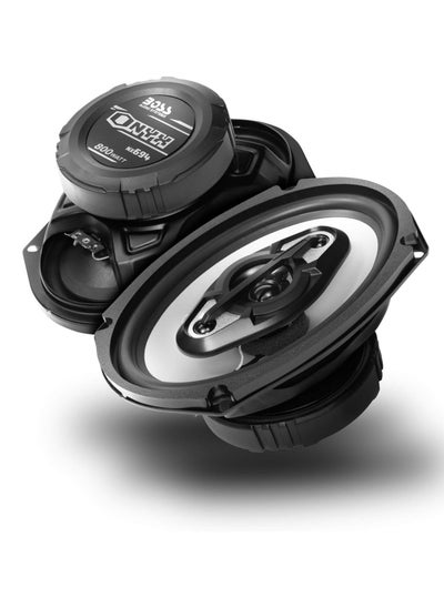 Buy Audio Systems NX694 Car Speakers - 800 Watts Per Pair, 400 Watts Each, 6 x 9 Inch, Full Range, 4 Way, Sold in Pairs in UAE