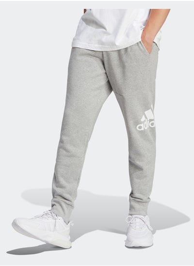 Buy Essentials French Terry Tapered Cuff Logo Joggers in Egypt