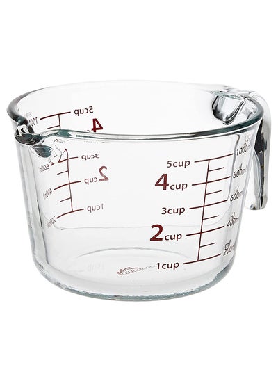 Buy Clicklock Glass Measuring Jug 1L in UAE