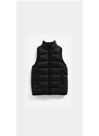 Buy Black Pack Away Quilted Gilet in Saudi Arabia