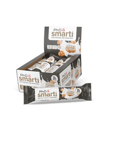 Buy Smart protein cookies and cream flavor in Saudi Arabia