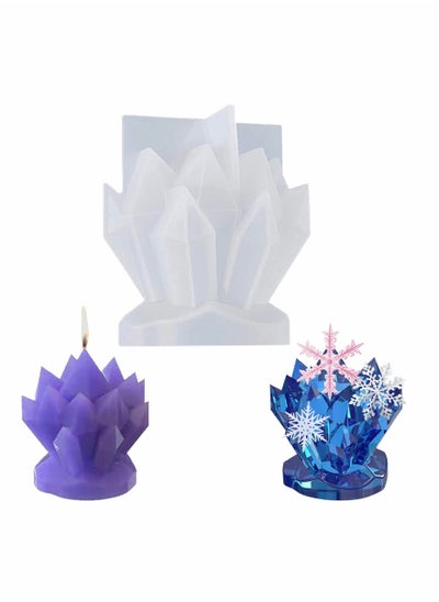 Buy Resin Candle Moulds Silicone 3D Candle Mold for Epoxy Resin Casting DIY Art Craft Home Decor in Saudi Arabia