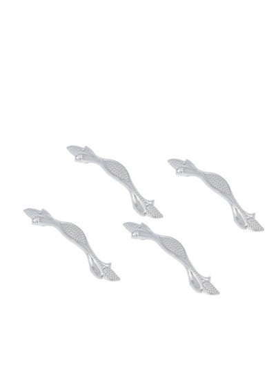 Buy Robustline Highly Quality Zinc Drawer Pull Handle - Cupboard Handle (Pack of 4) Chrome Plated - 7-715-96 in UAE