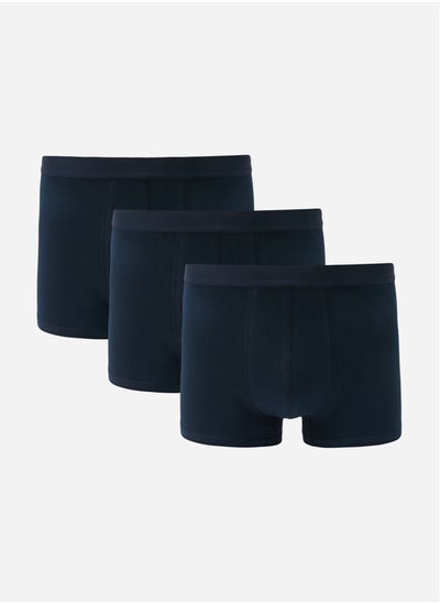 اشتري Standard Fit Cotton Flexible Men's Boxer 3-Piece في مصر