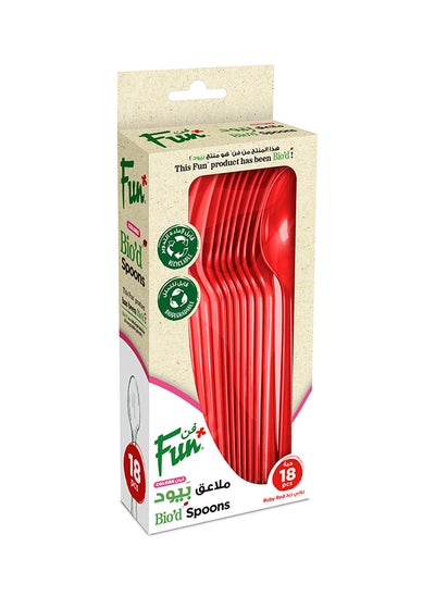 اشتري Colors Biodegradable Spoons في الامارات