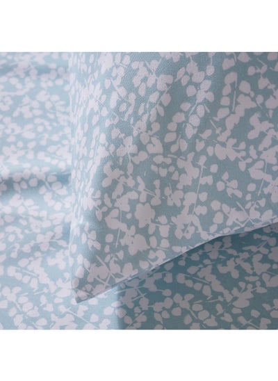 Buy Mere Floral 3-Piece Comforter Set 240X260Cm - Blue in UAE