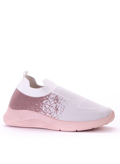 Buy KO-45 Easy-to-wear fabric sneakers - Pink in Egypt